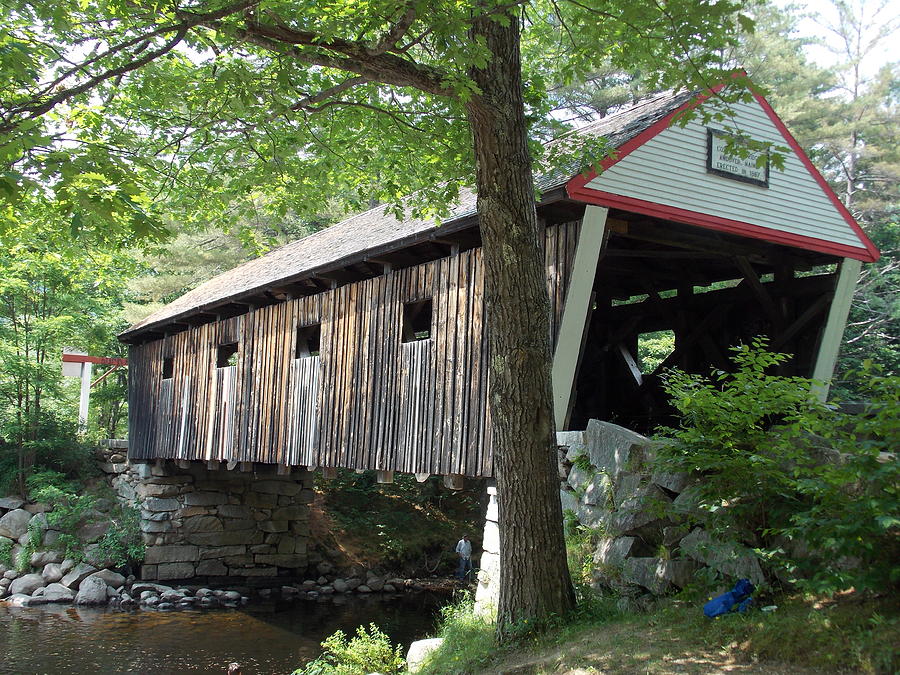 Lovejoy Covered Bridge Photograph by Catherine Gagne