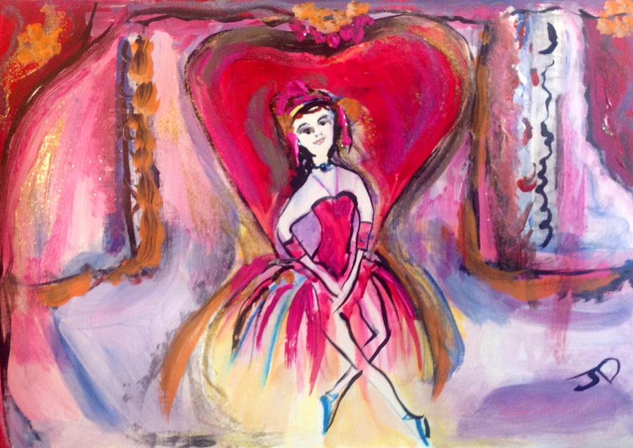 Lovely ballet Painting by Judith Desrosiers