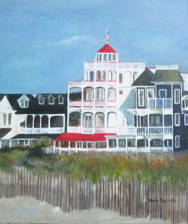 Lovely Cape May Painting by Paula Pagliughi