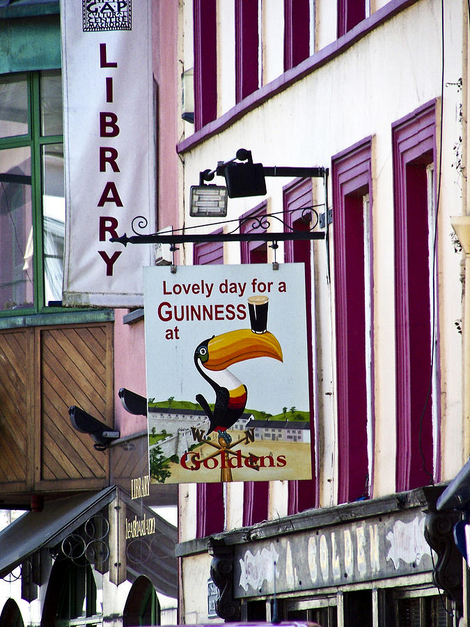 Irish Photograph - Lovely Day for a Guinness Macroom Ireland by Teresa Mucha