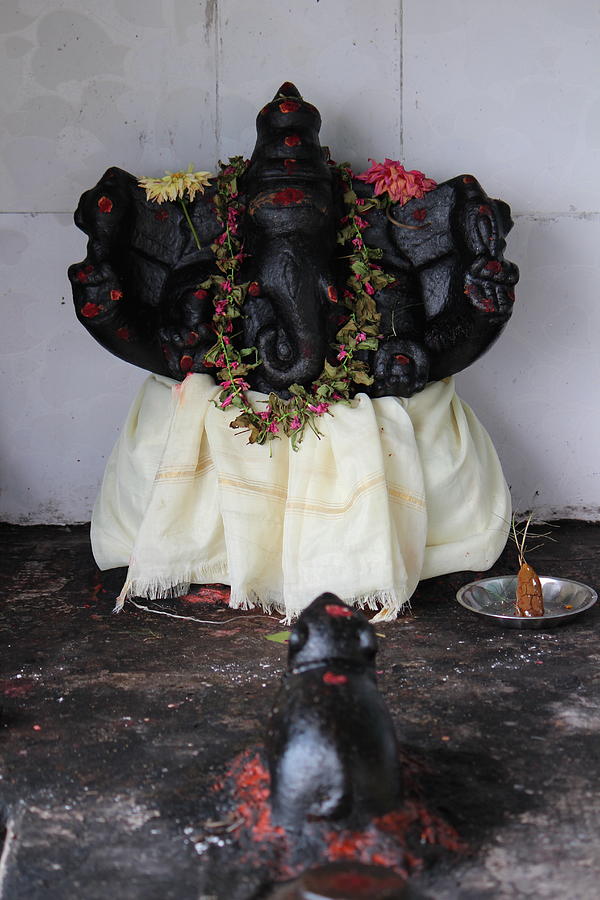 Lovely Ganesha, Valparai Photograph by Jennifer Mazzucco
