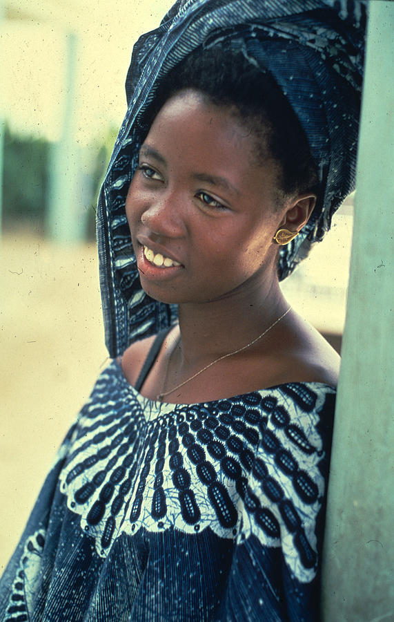 Lovely Lady in Mali Photograph by Carl Purcell - Fine Art America