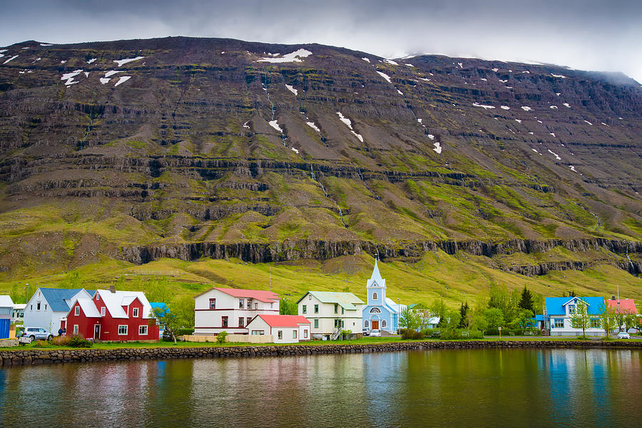 Lovely little town in Iceland Photograph by Matthias Hauser