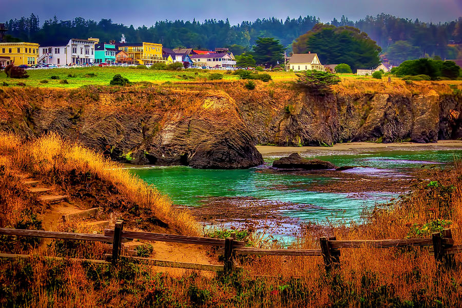 Lovely Mendocino Photograph by Garry Gay