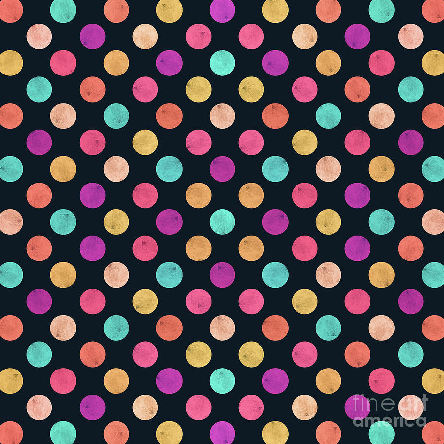 Lovely Polka Dots  Digital Art by Amir Faysal