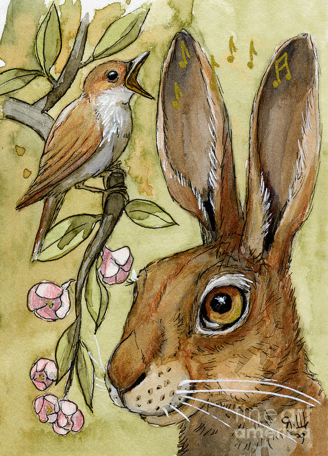 Lovely Rabbits - by listening to the song Painting by Svetlana Ledneva-Schukina