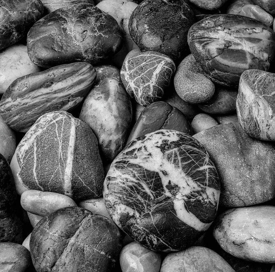 Lovely River Stones Photograph by Garry Gay