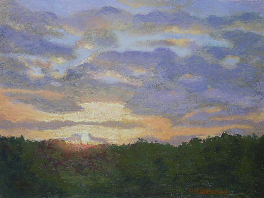 Lovely Sunrise Pastel by Nancy Beauchamp