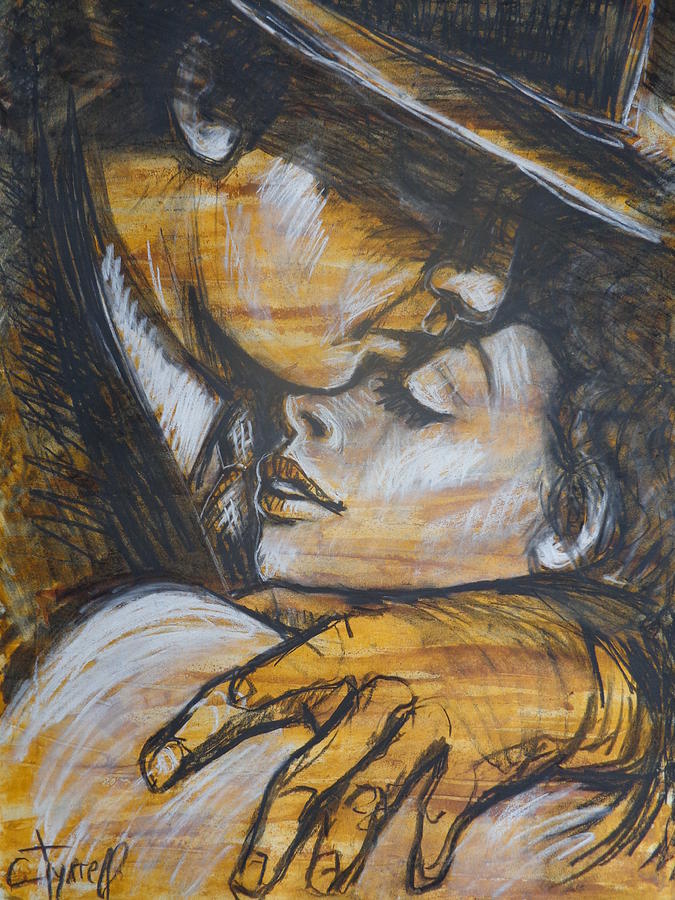 Lovers - Casablanca Painting by Carmen Tyrrell - Fine Art America