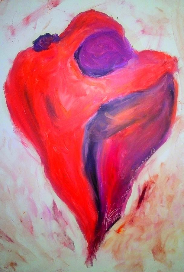Lovers Embrace Painting by Sarah Britten