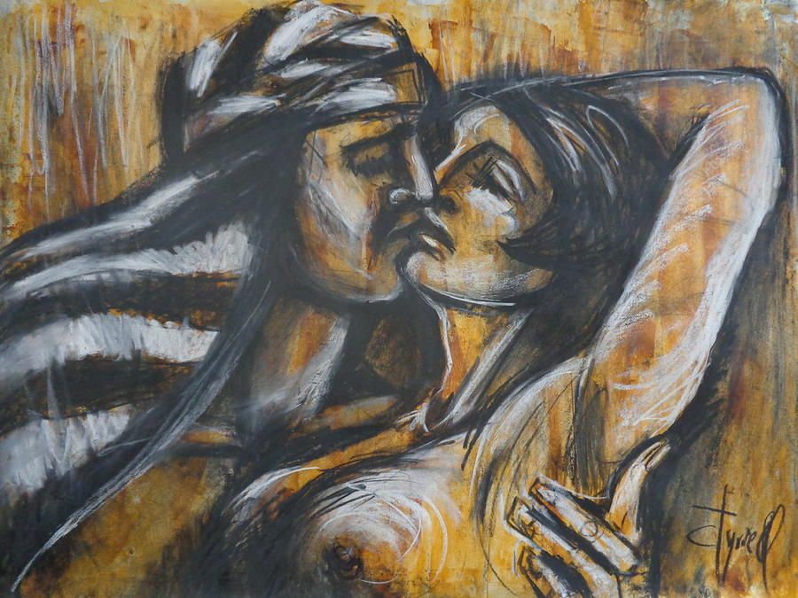 Lovers - Laurence Of Arabia Painting by Carmen Tyrrell