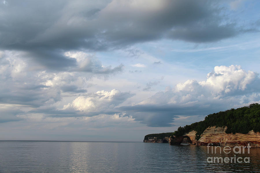 Lovers Photograph - Lovers Leap Lake Superior by Art Kurgin