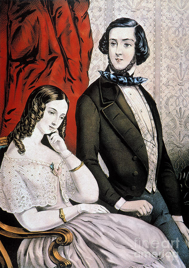 Lovers Quarrel, 1846 Photograph by Granger