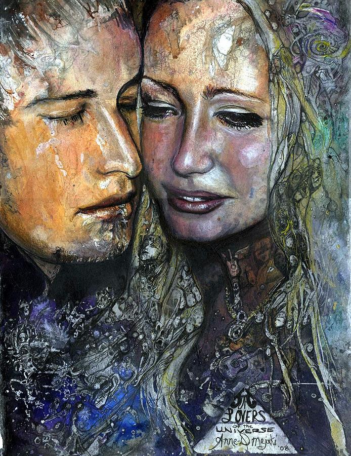 LOVERS Sudbury Painting by Anne-D Mejaki - Art About You productions