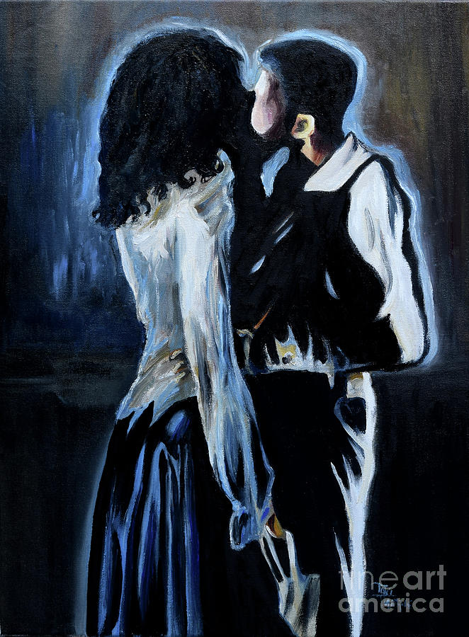 Lovers Painting by Toni Thorne