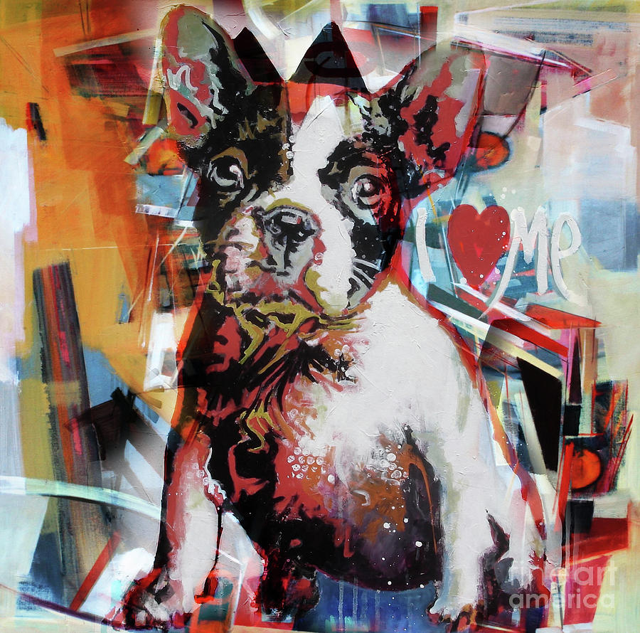 Loving Dog 44c Painting by Gull G