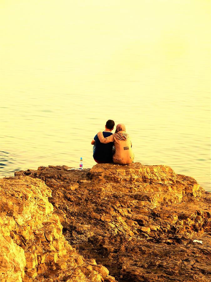 Loving in Beirut  Photograph by Funkpix Photo Hunter