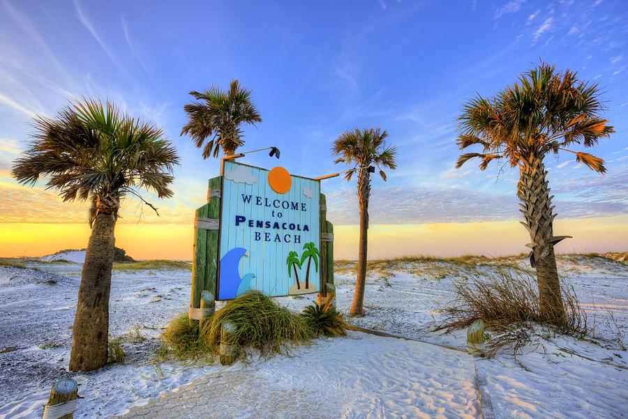 Gulf Islands National Seashore Photograph - Loving Pensacola Beach by JC Findley