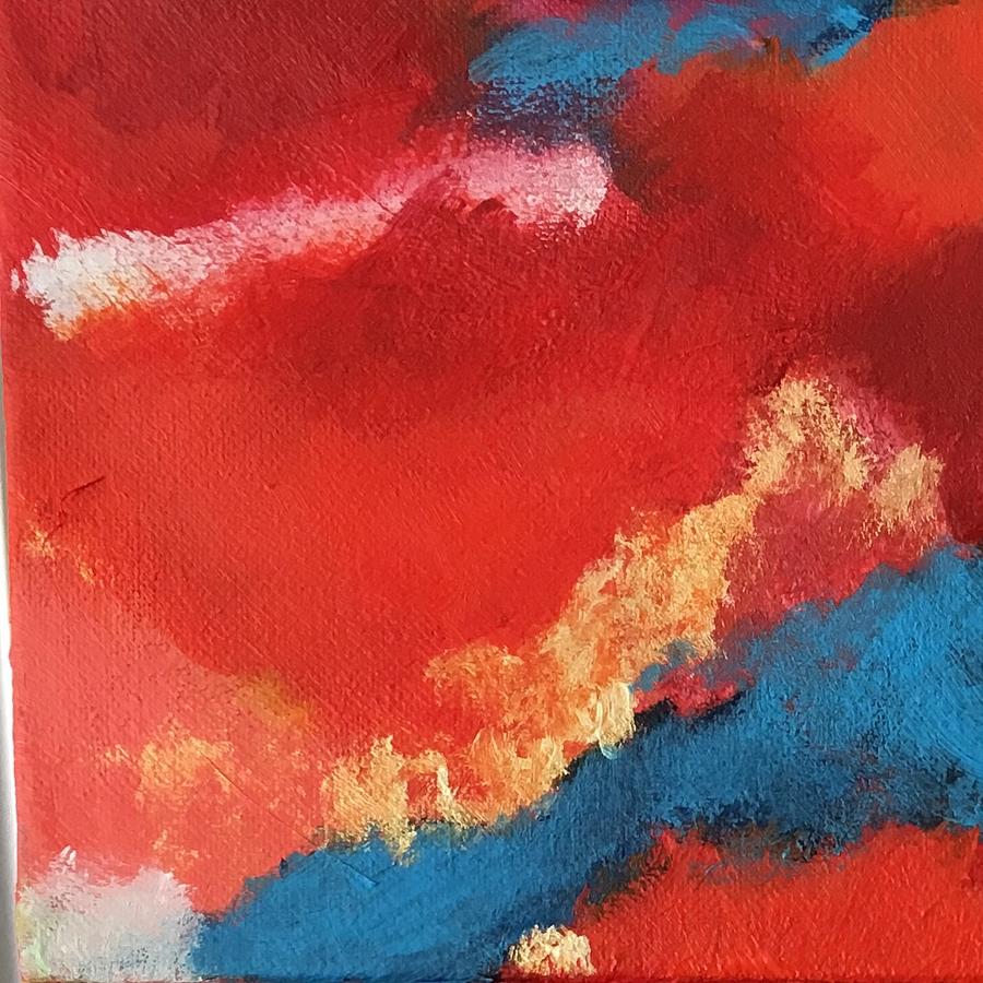Loving Red 2 Painting by Susan Kayler