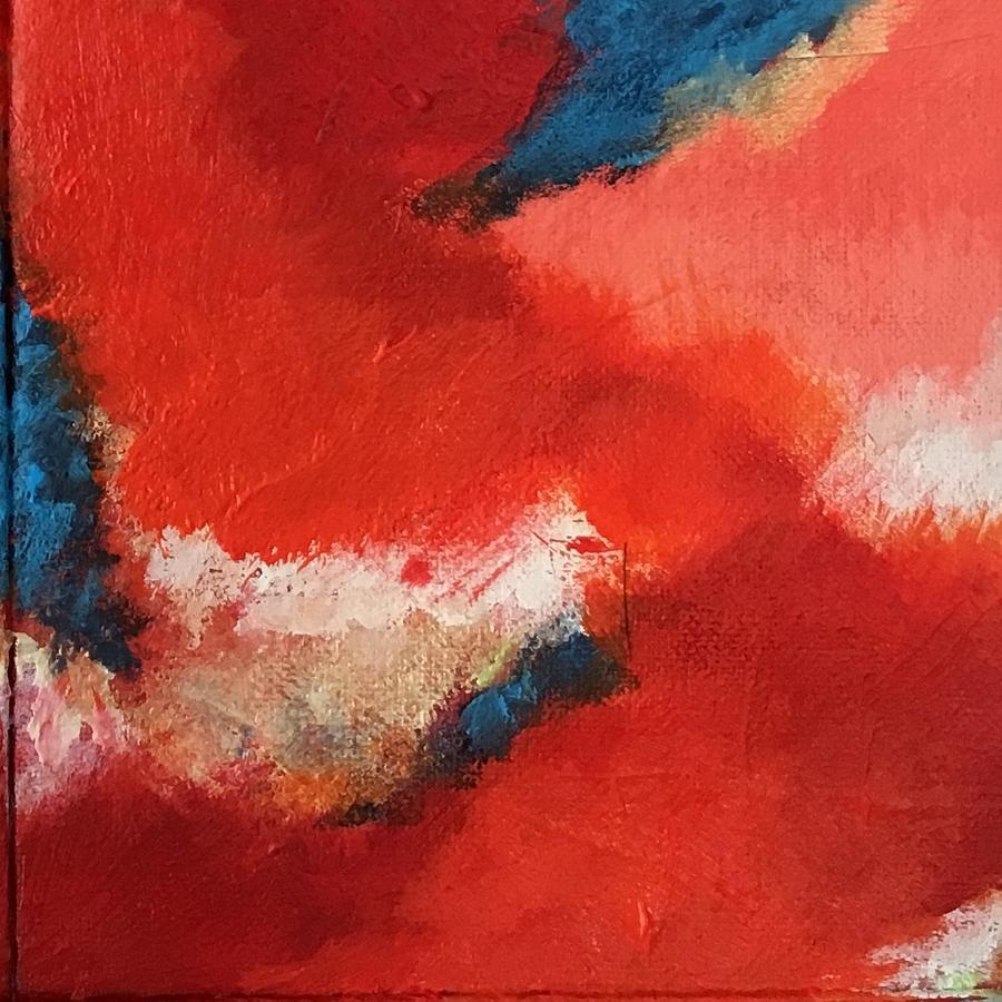 Loving Red 3 Painting by Susan Kayler