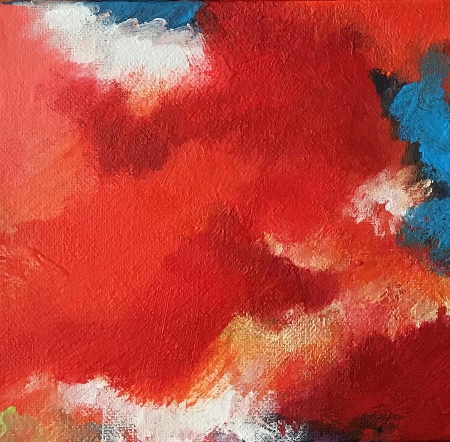 Loving Red 4 Painting by Susan Kayler