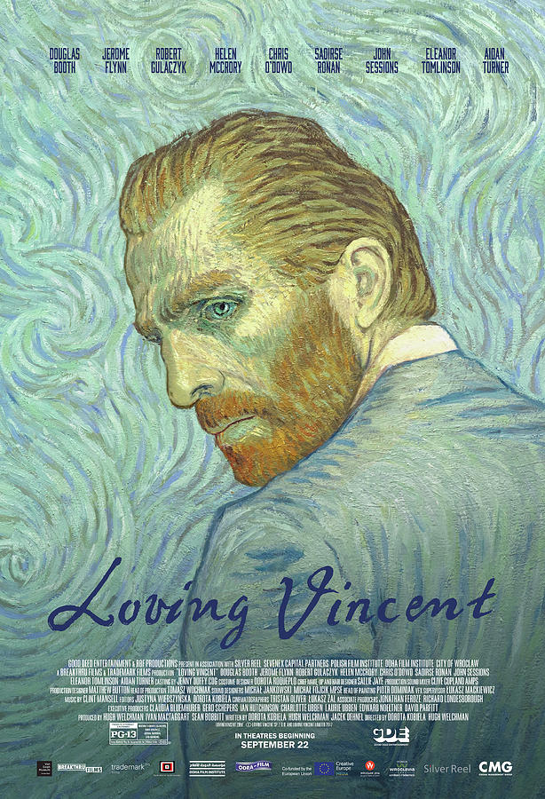 Loving Vincent movie poster Painting by Anna Kluza Loving Vincent movie poster Painting by Anna Kluza