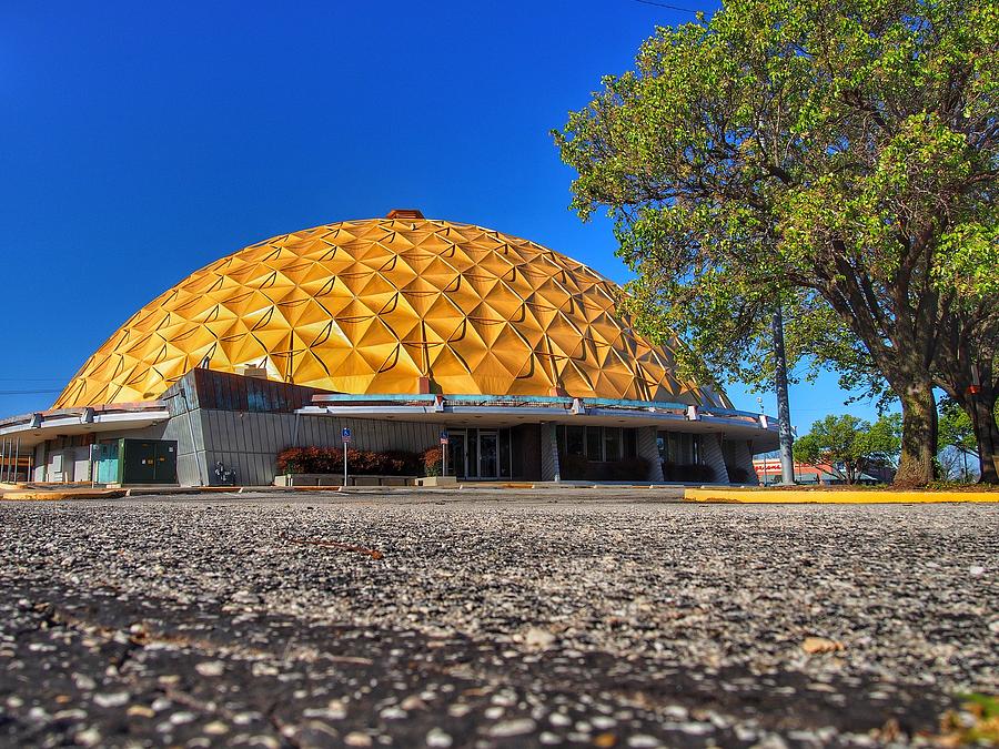 Low Angle Gold Dome  Photograph by Buck Buchanan