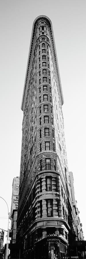 Low angle view of an office building, Flatiron Building, Manhattan, New York City, New York State Photograph by Panoramic Images