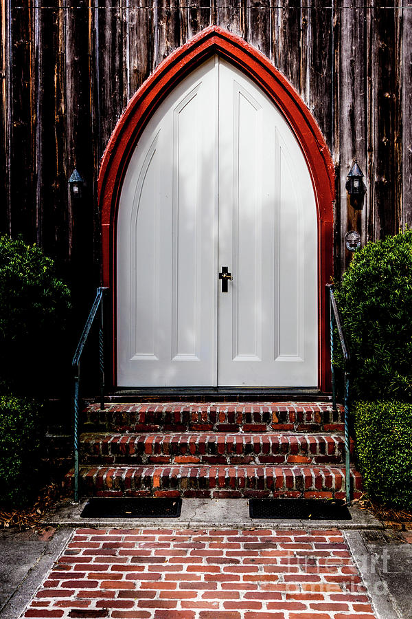 Low Country Wooden Church Door Photograph by Thomas Marchessault