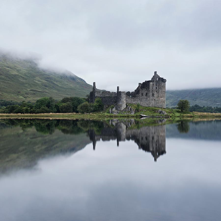 Low Mist at Kilchurn Photograph by Stephen Taylor