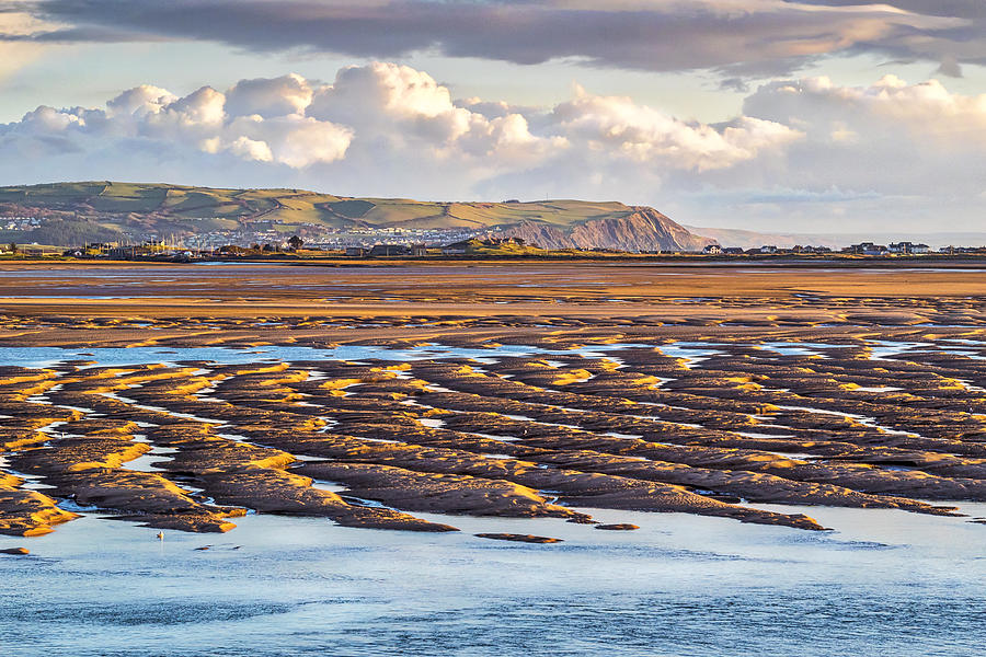 Low Tide at Aberdovey Photograph by Mark Llewellyn