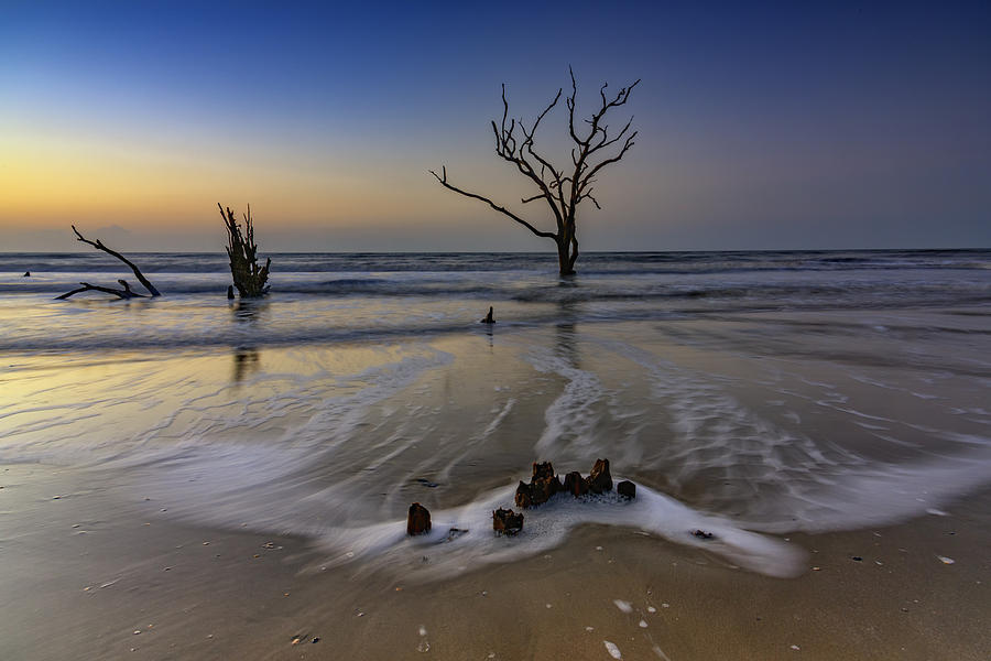 Beach Photograph - Low Tide at Botany Bay by Rick Berk