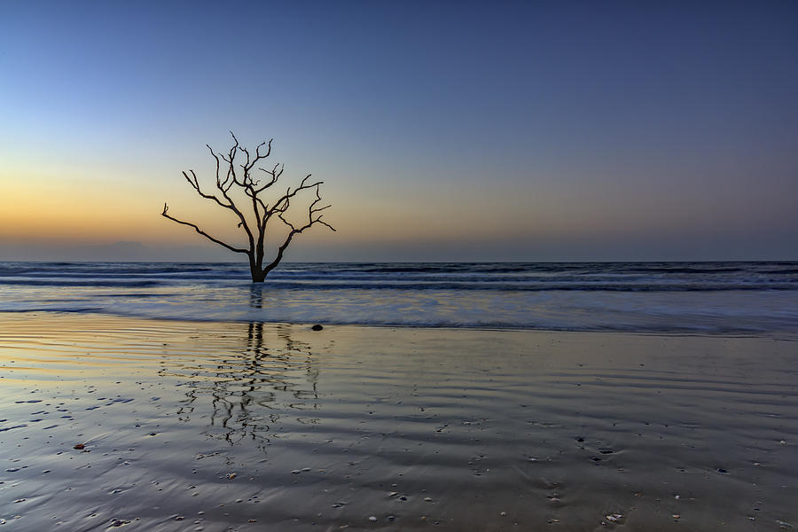 Beach Photograph - Low Tide Calm - Botany Bay by Rick Berk