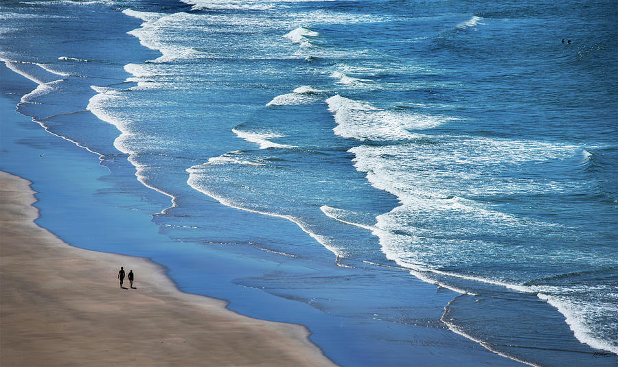 Low Tide Long Walk Photograph by Michael Scott
