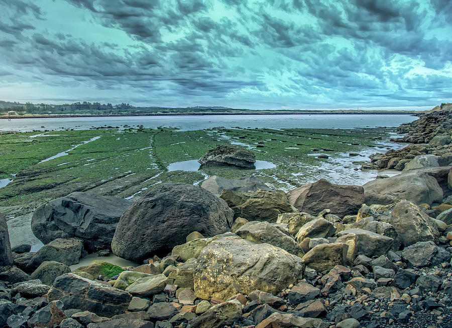 Low Tide Paint Photograph by Bill Posner