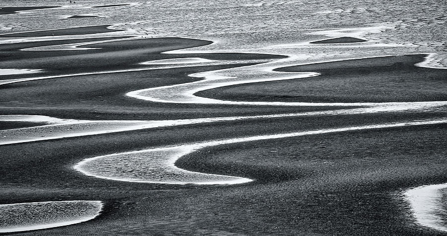 Low tide pattern Photograph by Elvira Butler