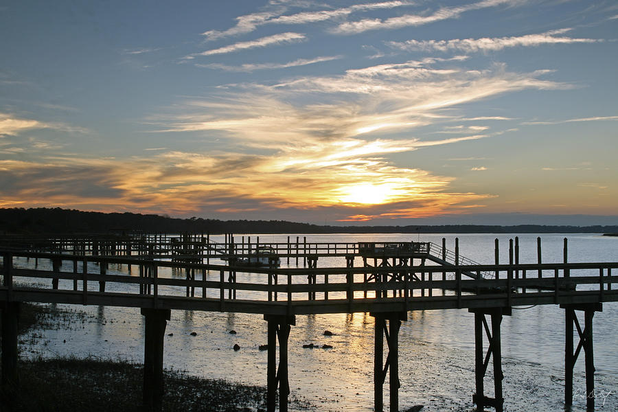 Sunset Photograph - Low Tide by Phill Doherty Sunset Photograph - Low Tide by Phill Doherty