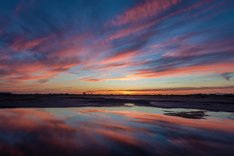 Low Tide Reflection At Dusk Photograph by Pierre Leclerc Photography