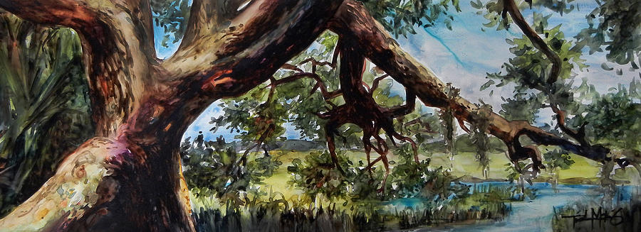 Landscape Painting - Lowcountry Dreaming by Trish McKinney