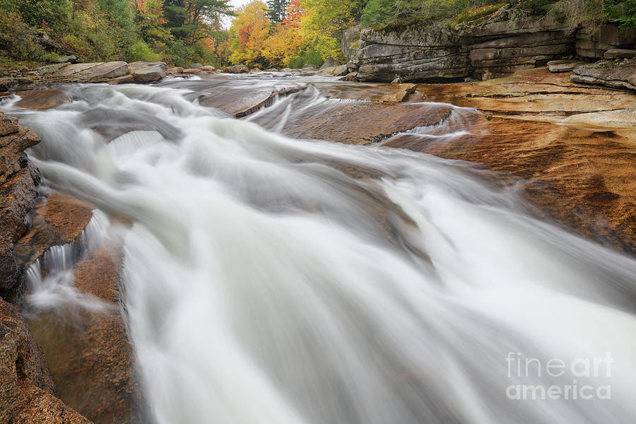 Nature Photograph - Lower Ammonoosuc Falls - Carroll New Hampshire by Erin Paul Donovan