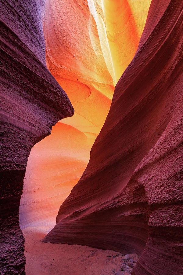 Antelope Canyon Photograph - Lower Antelope Canyon by Wasatch Light