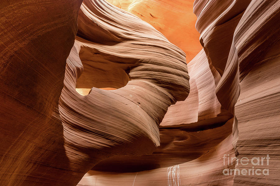 Lower Antelope Canyon - Lady in the Wind Photograph by Craig Shaknis