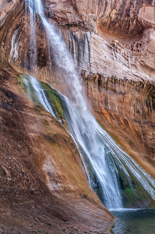 Lower Calf Creek Falls II Photograph by Chuck Jason