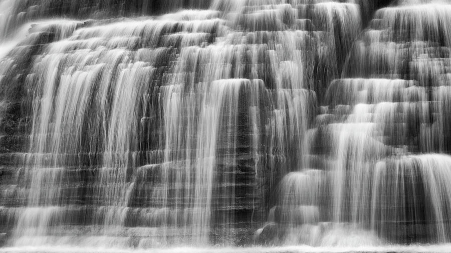 Lower Falls Cascade Photograph by Stephen Stookey