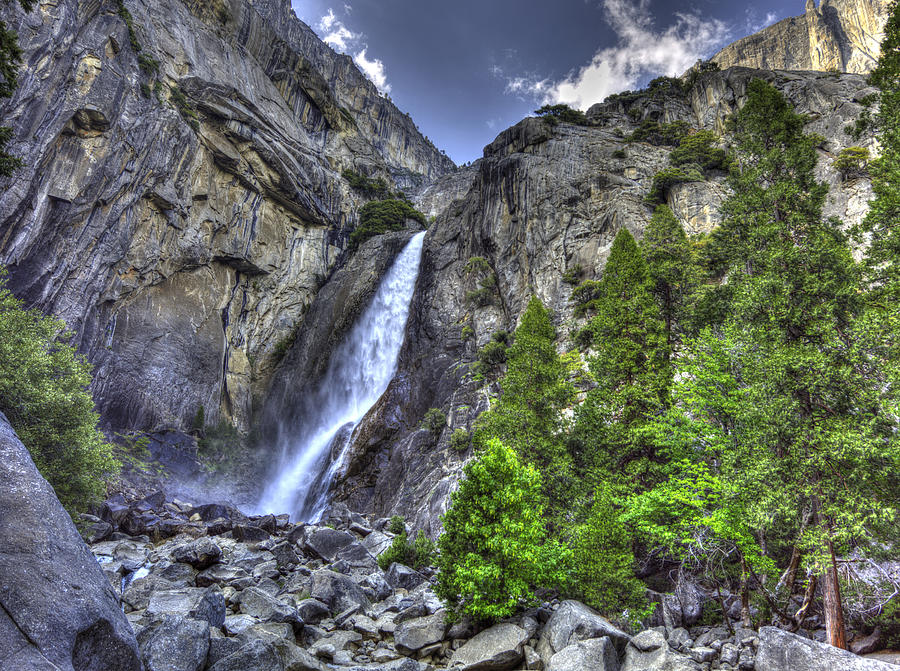 Lower Falls Climb Photograph