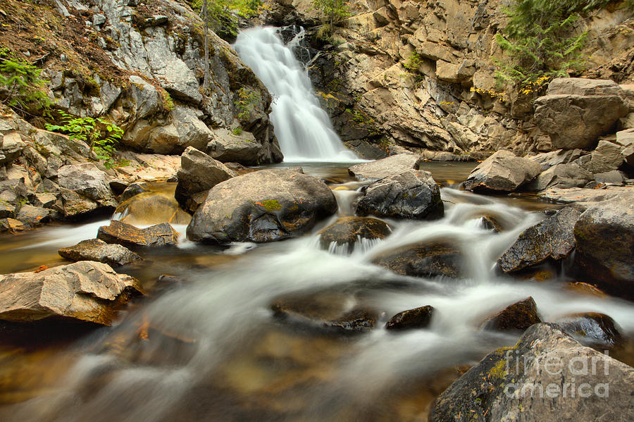 Lower Falls Creek Falls Landscape Photograph by Adam Jewell