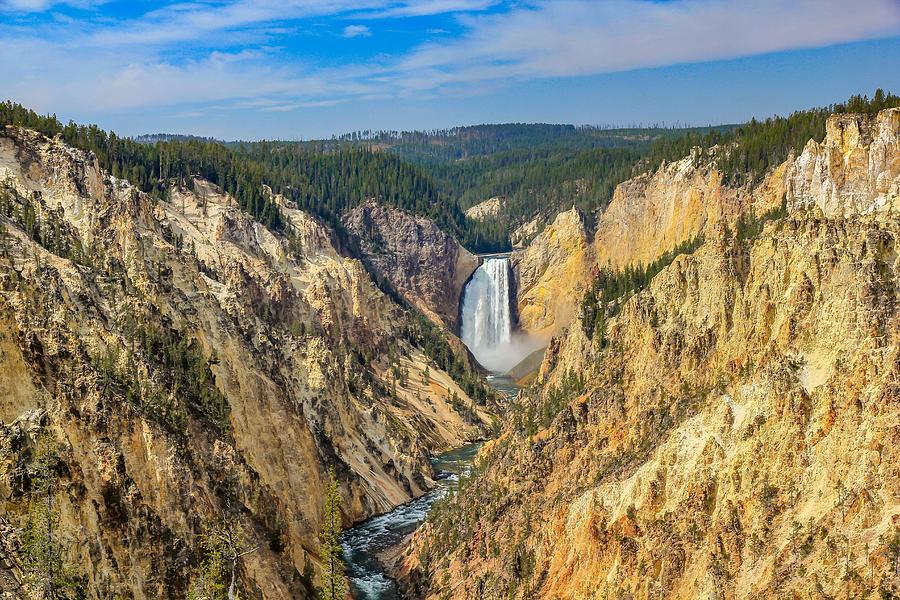 Lower Falls Grand Canyon of Yellowstone Photograph by Kevin Craft