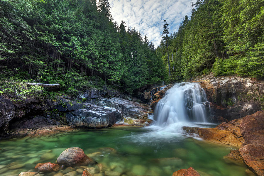 Lower Falls In Golden Ears Provincial Park Photograph