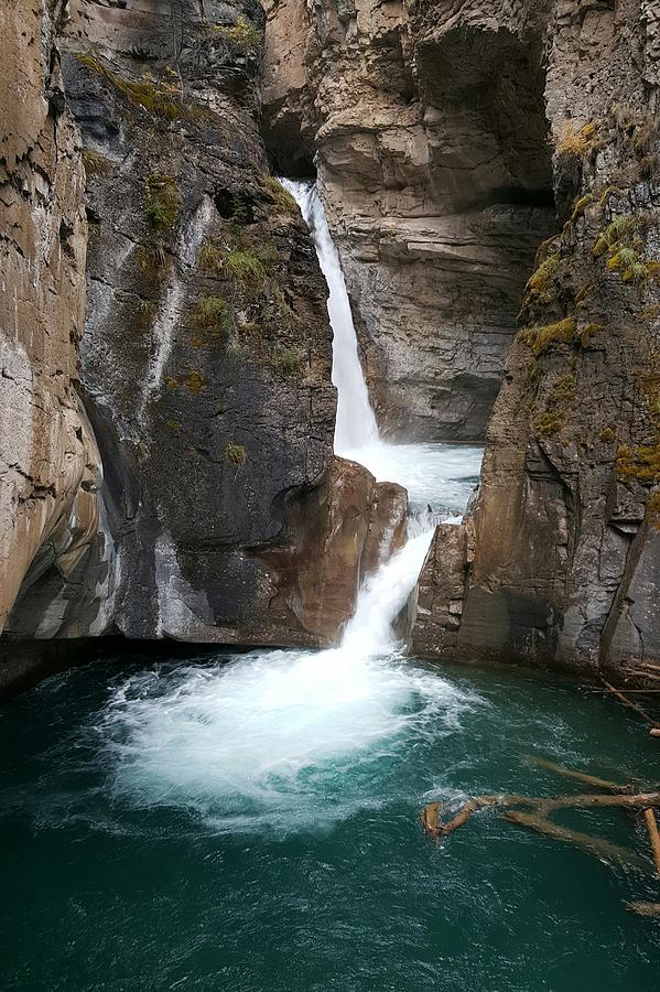 Lower Falls Johnston Canyon Photograph by William Slider