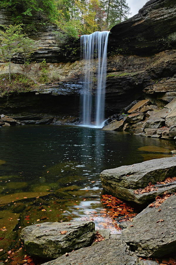 Lower Greeter Falls Photograph by Ben Prepelka